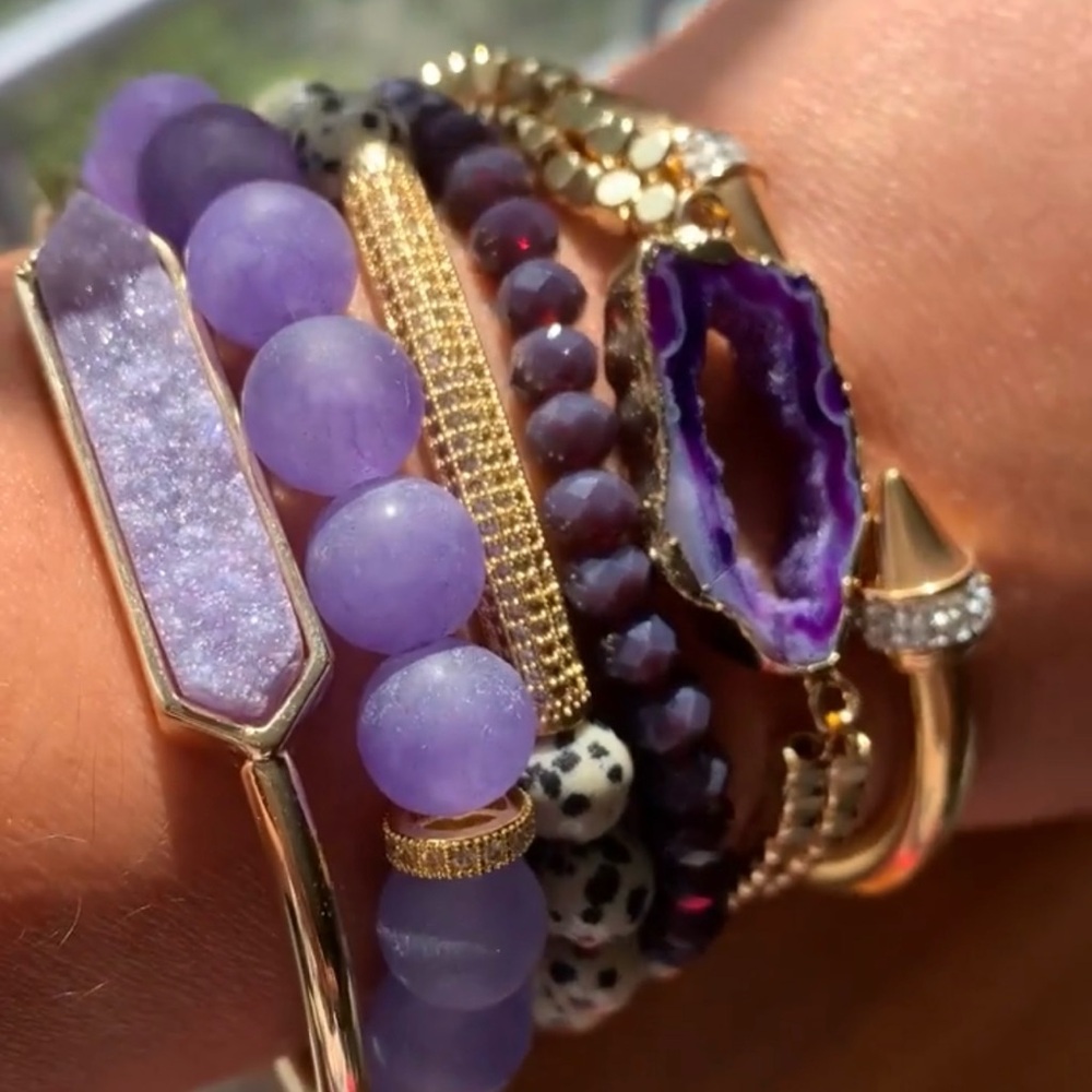 ✨JUST IN✨ Natural Stones & Druzy Stone Bracelets